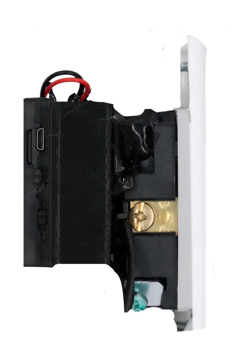 Functional Rocker Wall Light Switch With Wifi 4K UHD Camera