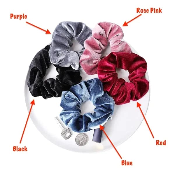 144 Hour Kids Child Hair Tie Scrunchie Anti Bully Voice Recorder
