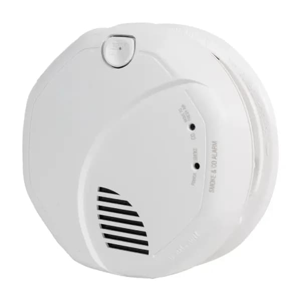 Smoke Fire Alarm Detector With Dual 4K UHD Wifi Night Vision Cameras