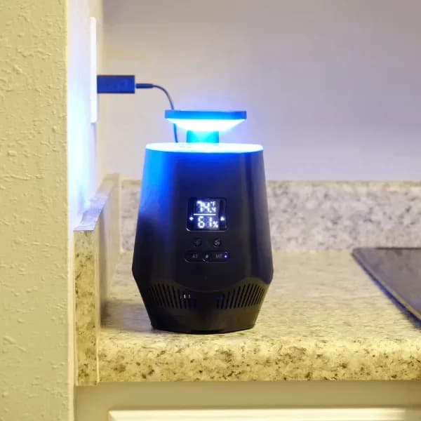 Mosquito Fly Bug Insect Trap UV Light With 4K UHD Wifi Camera