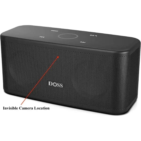 4K UHD Bluetooth Wireless Portable Music Speaker Wi-Fi Camera