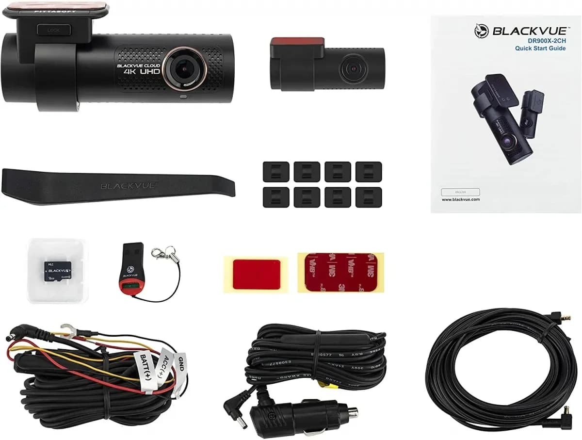 BlackVue DR900X-2CH Plus 4K UHD Dash Evidence Vehicle Camera