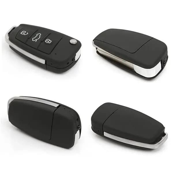 1080P HD Remote Control Key Fob Motion Detection Night Vision Camera