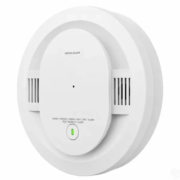 Fully Functional Emergency Smoke Detector Alarm With 4K Wifi Camera