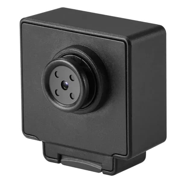 Miniature Pocket Black Shirt Button With 1080P HD Camera