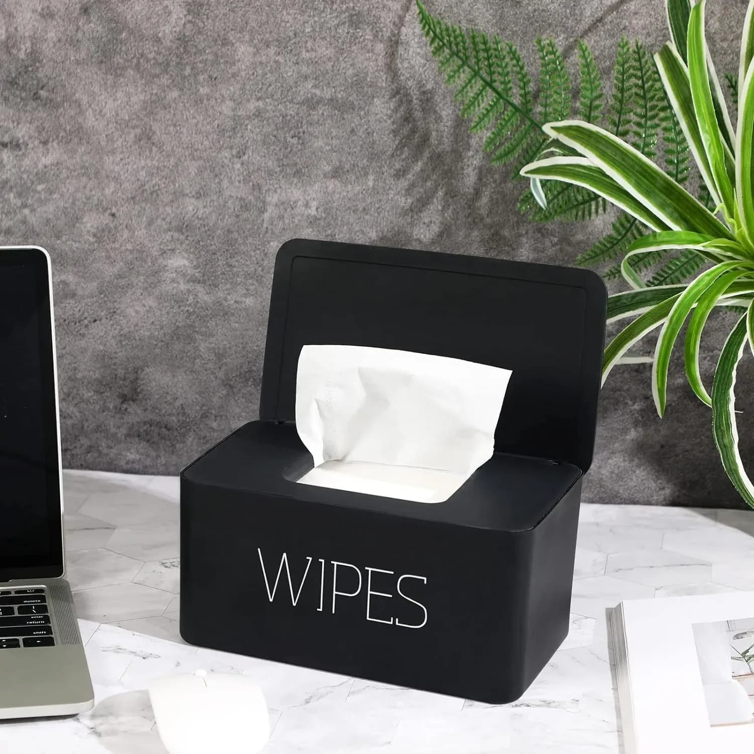 Sanitizing Wipes Dispenser Box With 4K UHD Wifi Nanny Camera