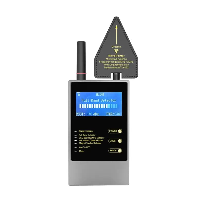 Apple Air Tag Bug Camera GPS Audio Listening Frequency Scanner Detector