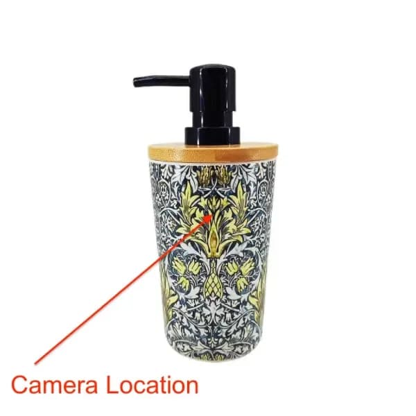 Hand Soap Pump Sanitizing Dispenser With 4K UHD Wifi Camera